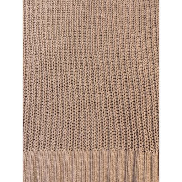 American Eagle Sweater Crewneck Chunky Knit Oversized Soft Cozy Brown Size Small - Picture 3 of 7